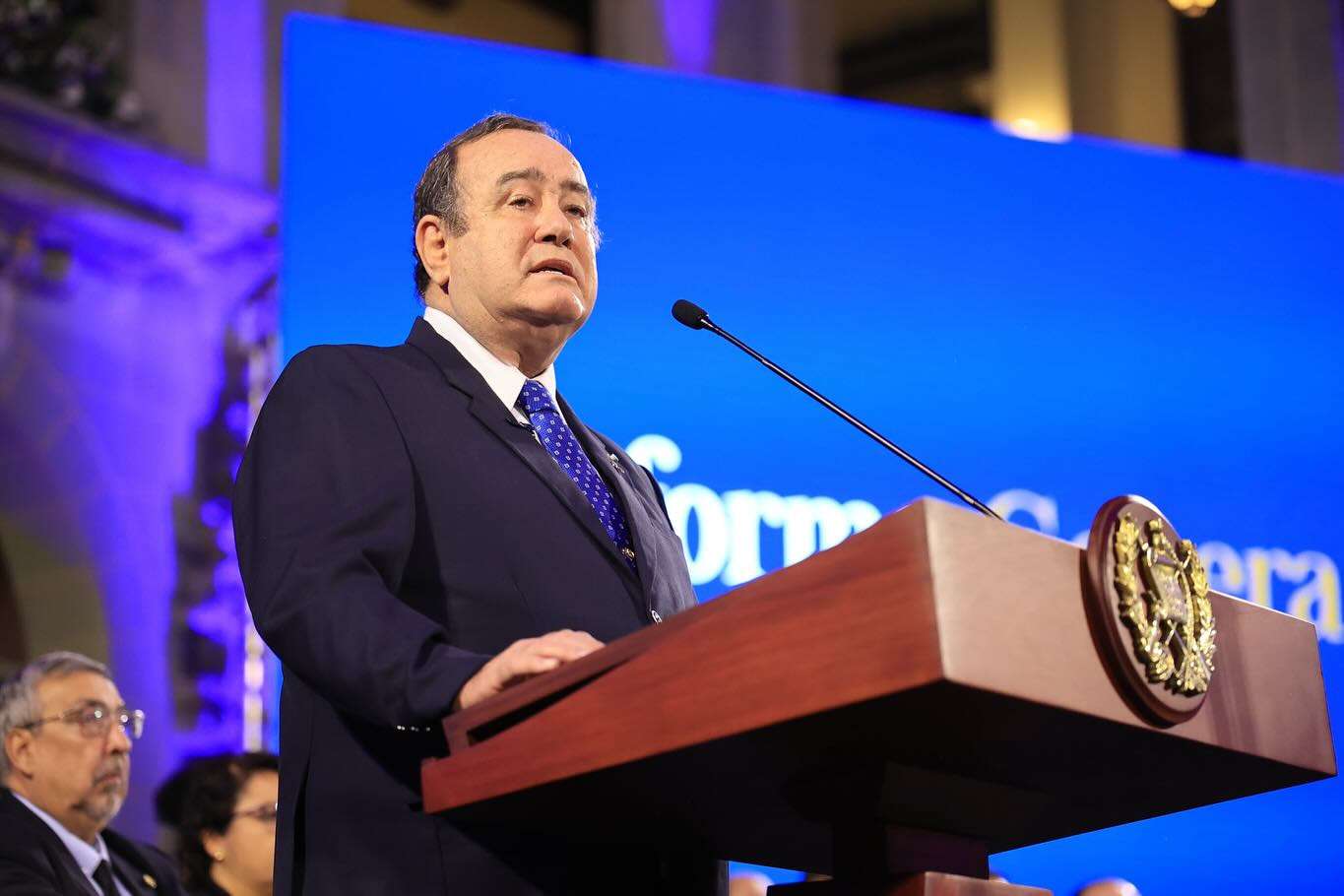 presidente de la República, Alejandro Giammattei