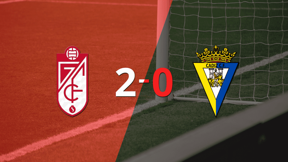 En su casa, Granada le ganó a Cádiz por 2-0