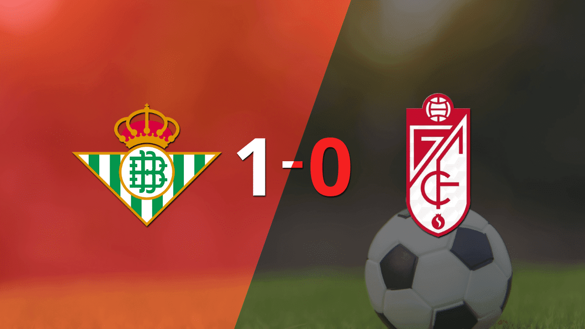 En su casa Betis derrotó a Granada 1 a 0