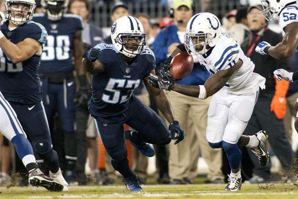 Fotografía de archivo de un jugador de los Tennessee Titans. EFE/RICK MUSACCHIO