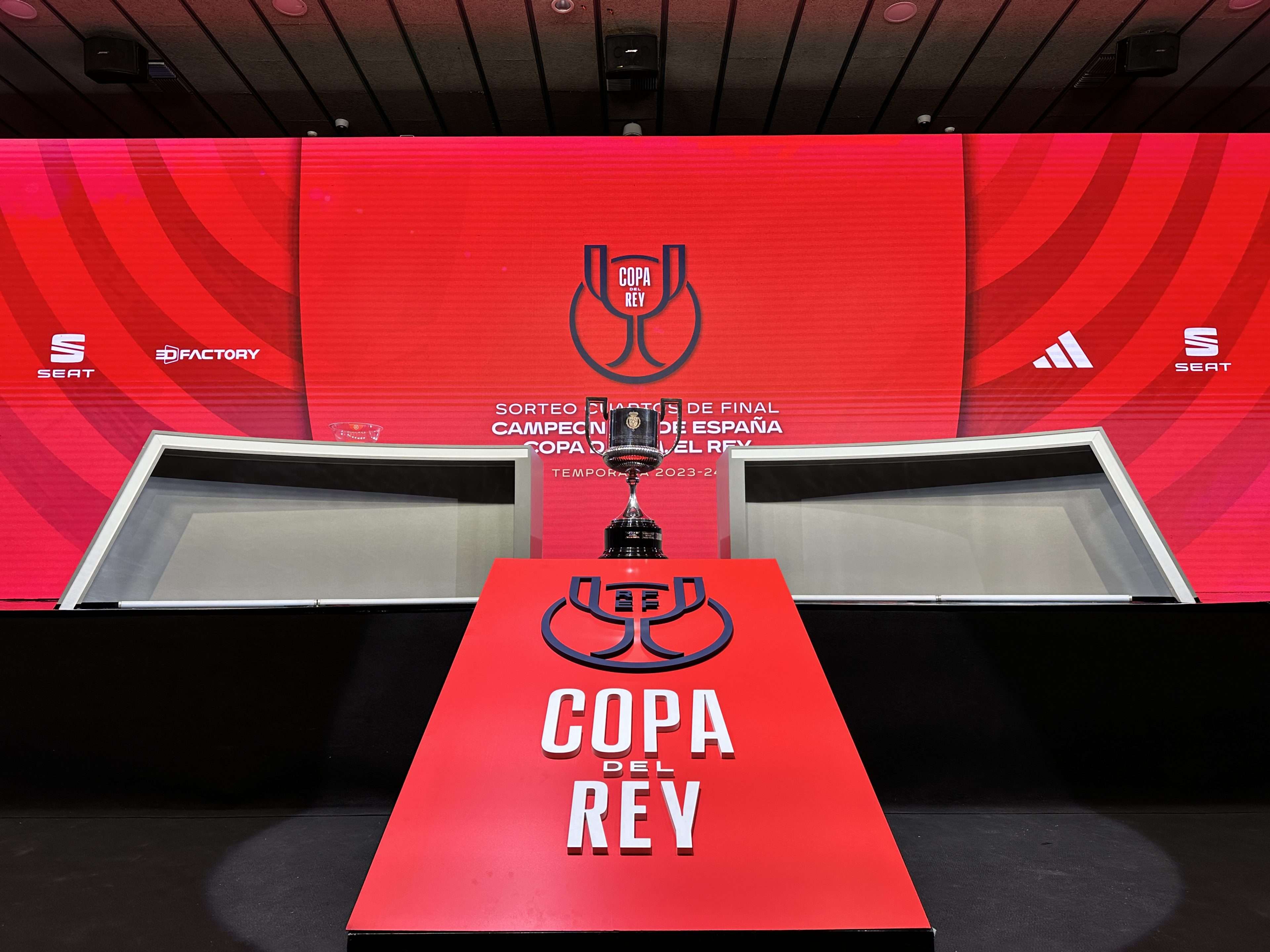 La Copa del Rey deparó llaves interesantes de cuartos de final, tras sorteo realizado este viernes 19 de enero.
