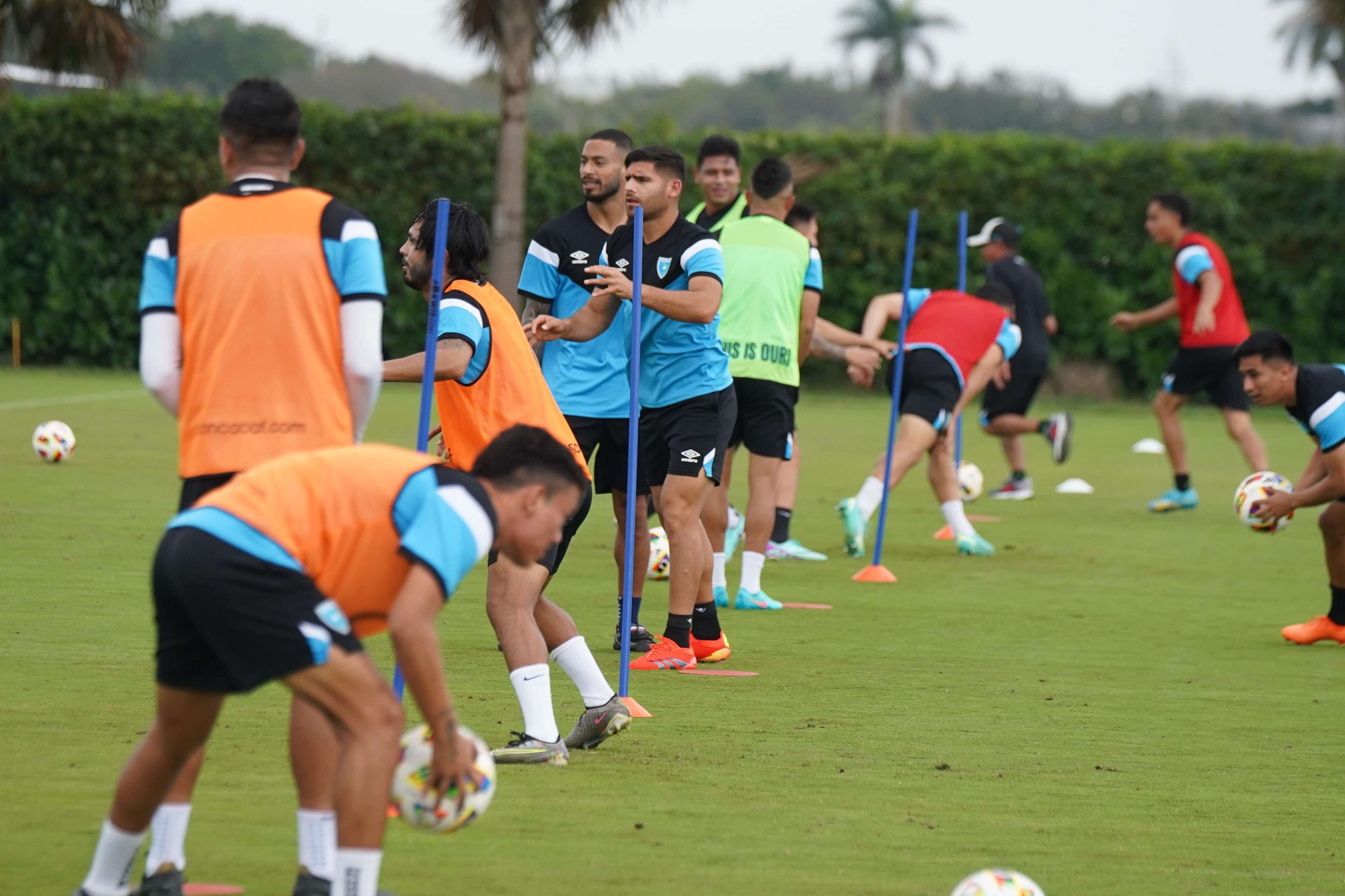 Selección de Guatemala realizó su primer entrenamiento en Miami