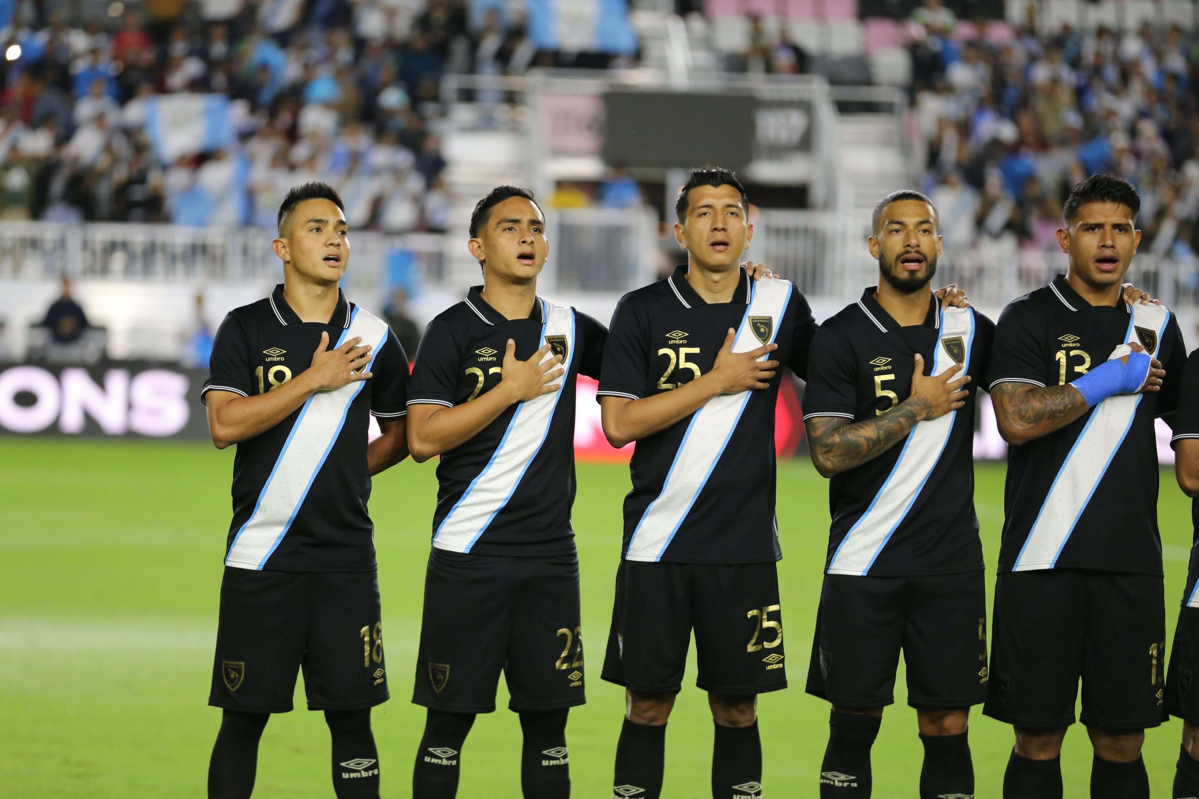 Selección de Guatemala vs Islandia 2024