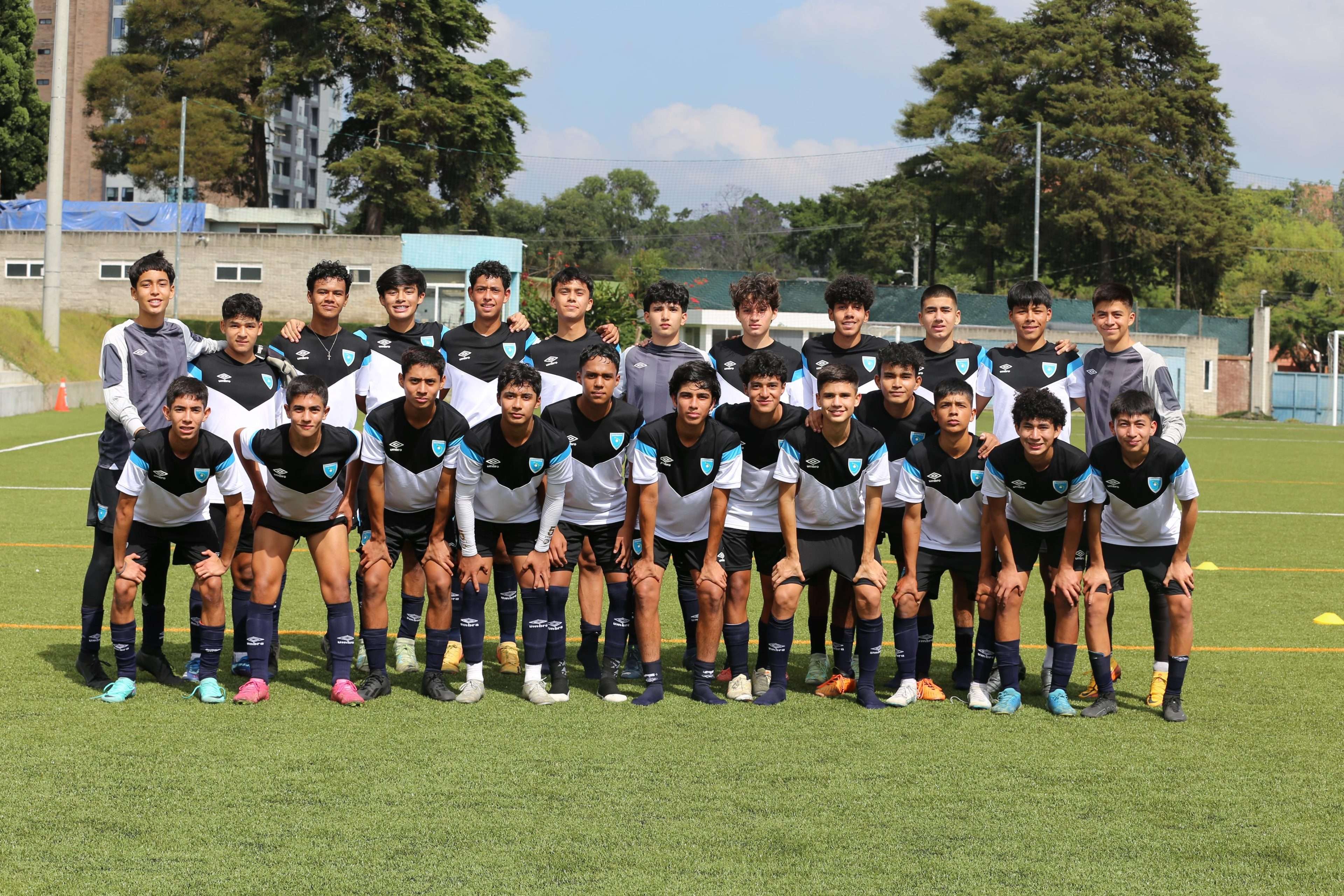 Selección Sub 17 de Guatemala enero 2024