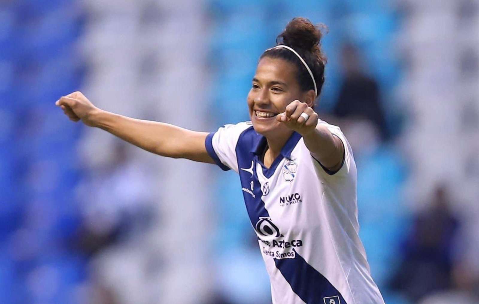 Asi fue el "hat-trick" de Aisha Solórzano en la victoria de Puebla