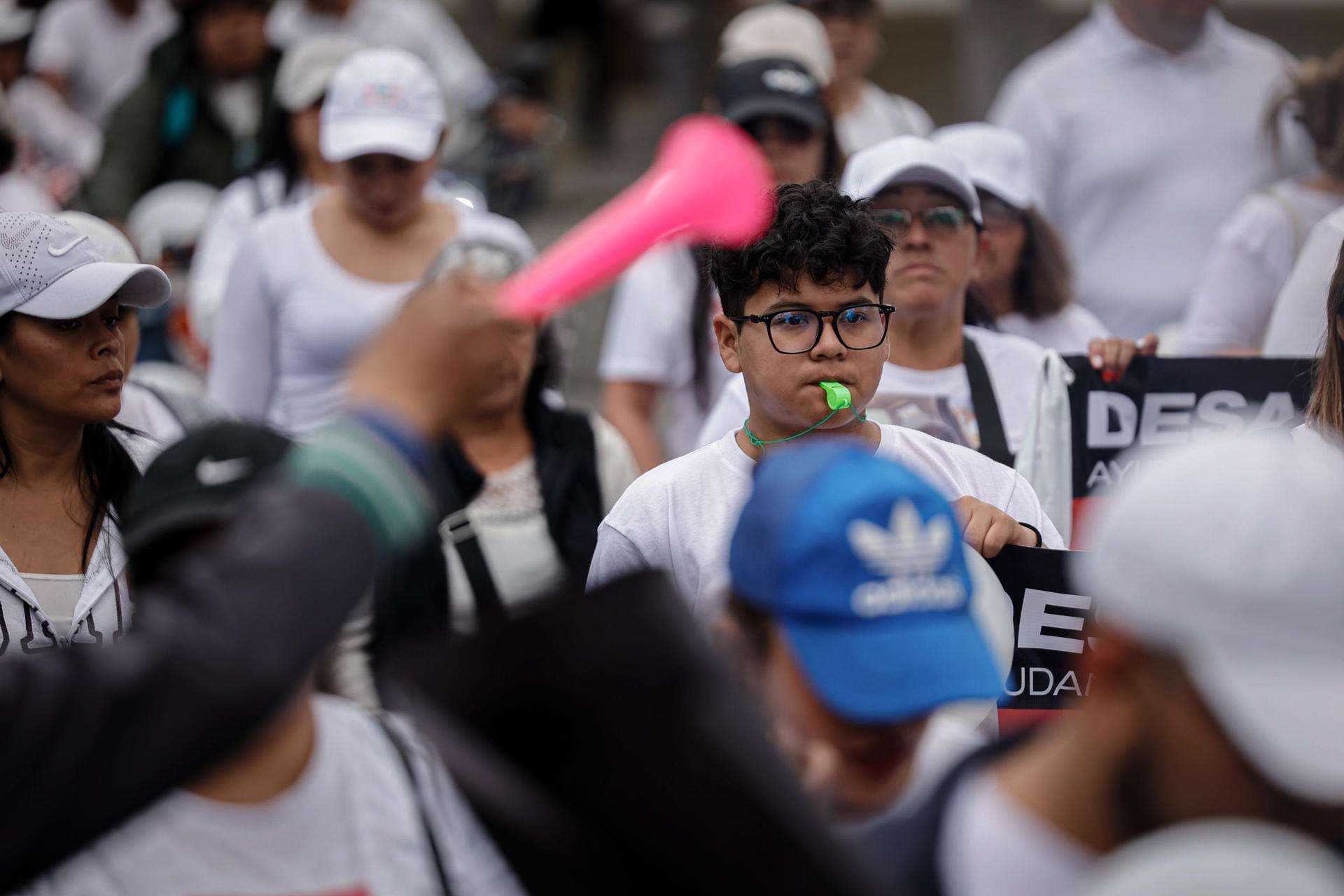 Familiares marchan por sus desaparecidos en un club nocturno