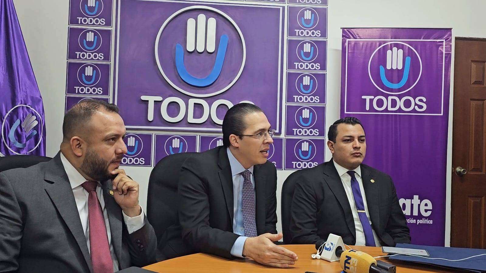 ¿Cuál fue la decisión del Bloque TODOS sobre interpelar al Ministro de Relaciones Exteriores, Carlos Ramiro Martínez?