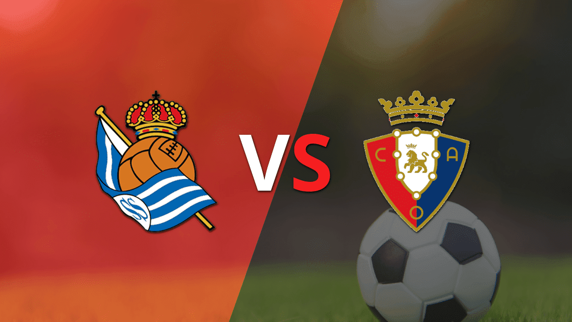 Osasuna avanza en el marcador y le gana a Real Sociedad 1 a 0