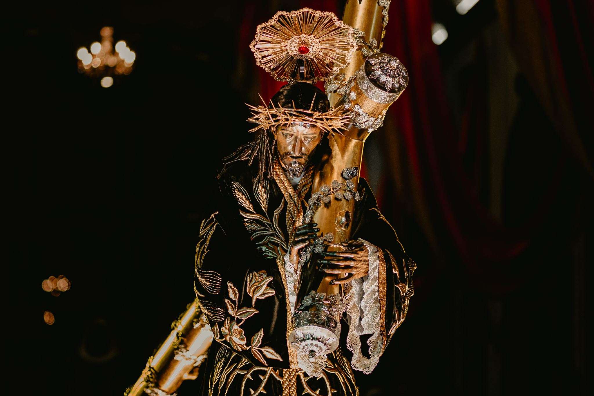 ¿Cuáles son los puntos de referencia para observar la procesión de Cristo Rey Parroquia Candelaria en la capital?