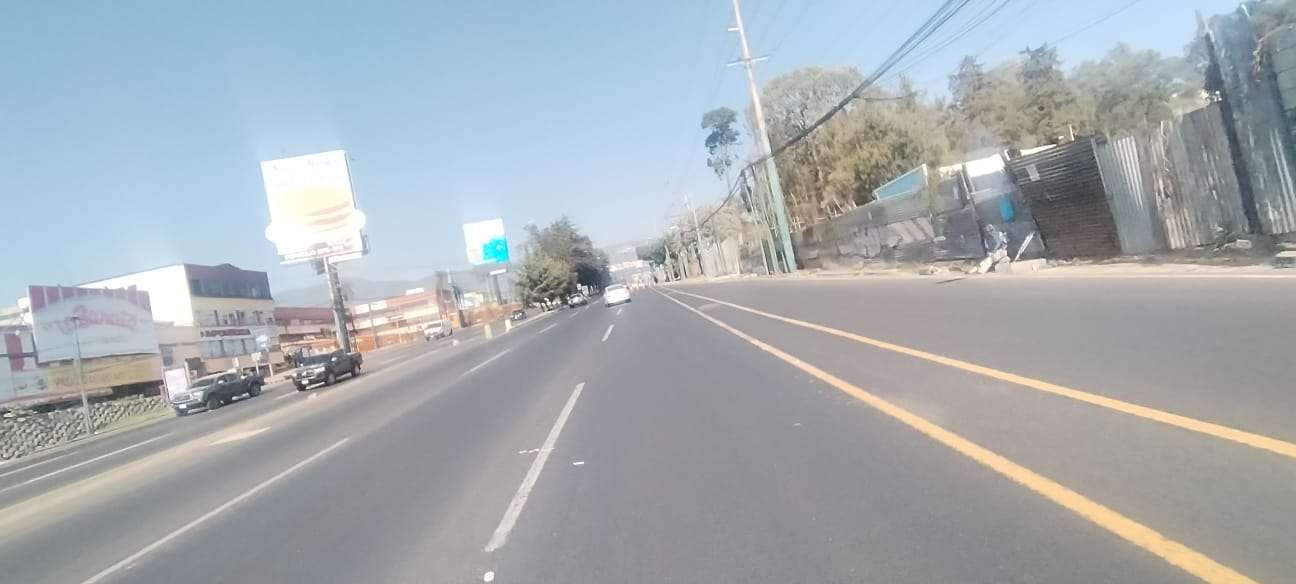 Así luce la Calzada Roosevelt este Sábado Santo 30 de marzo