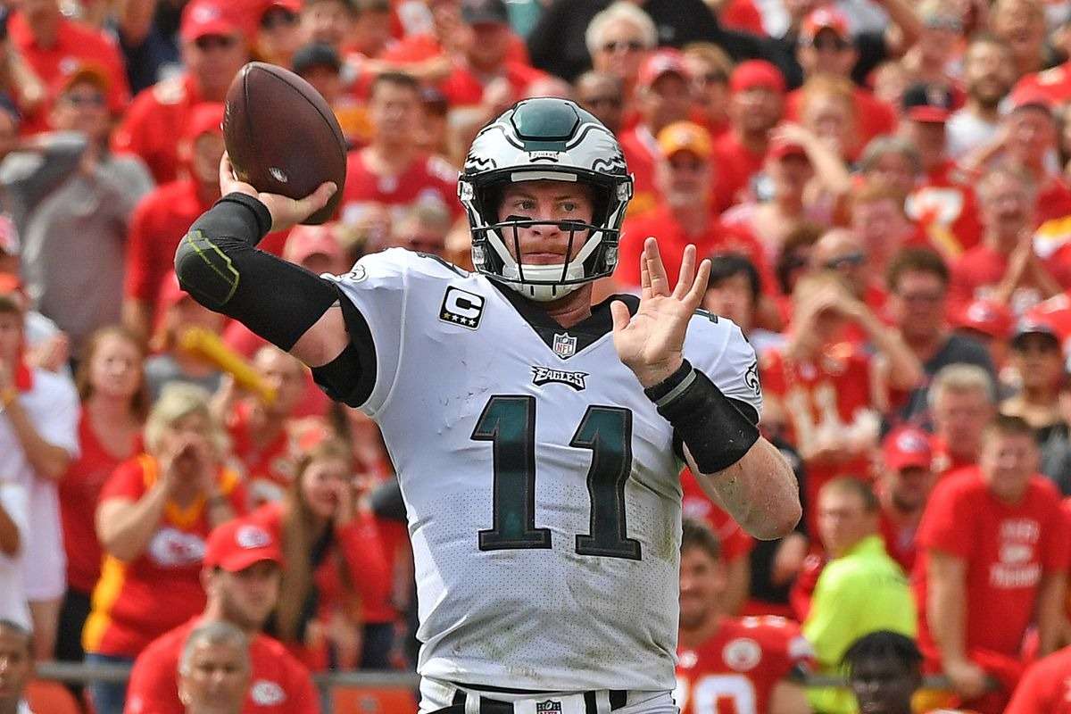Carson Wentz firma por un año con los campeones Kansas City Chiefs
