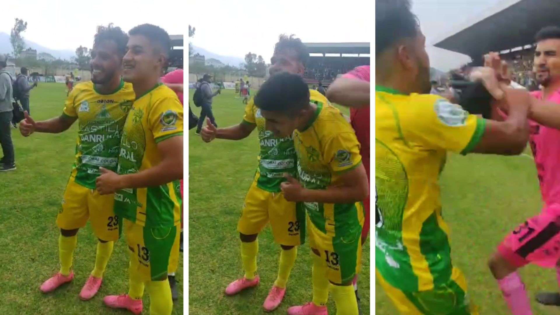 Luis Morán, Antigua GFC, agrede, Widvin Tebalán, Xinabajul