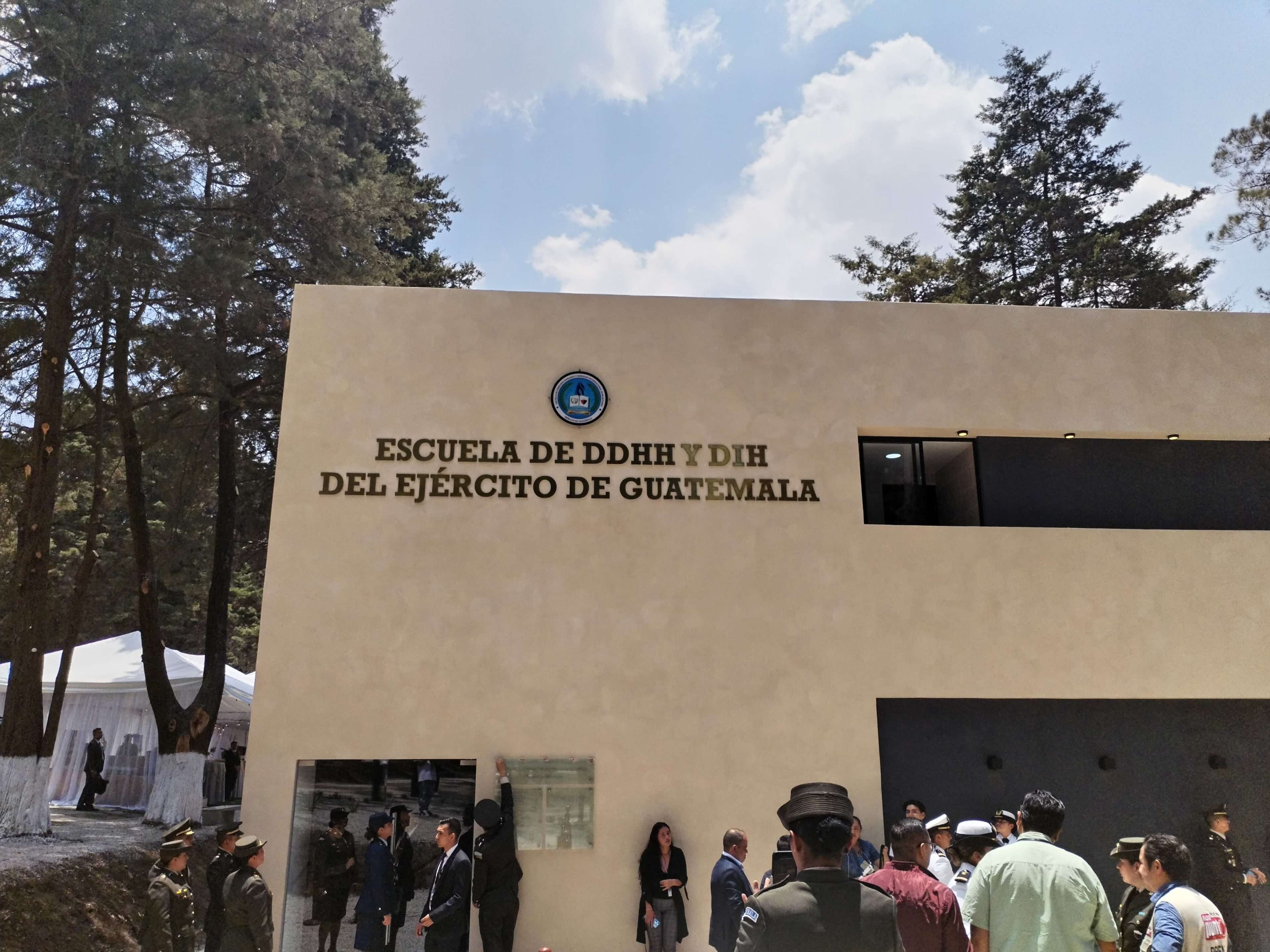 Ministerio de Defensa inaugura Escuela de Derechos Humanos y Derecho Internacional Humanitario del Ejército de Guatemala