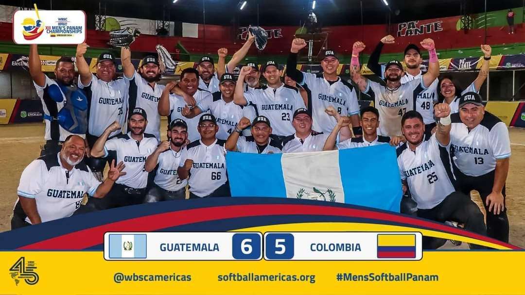 Softbol guatemala colombia