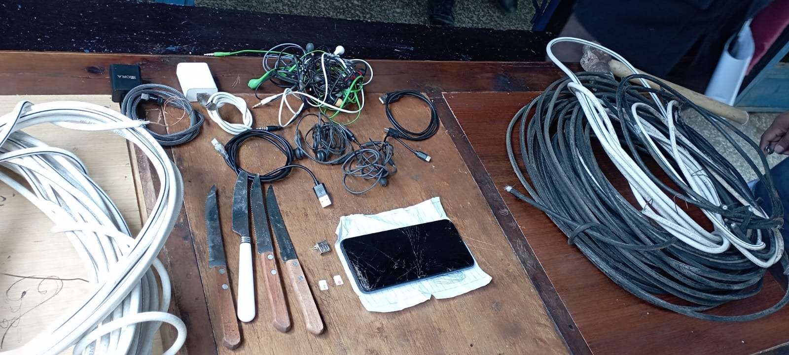 requisa sector 9 Granja Penal Pavón