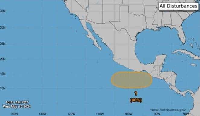De 15 a 18 Ciclones Tropicales impactaran en el Pacífico Oriental