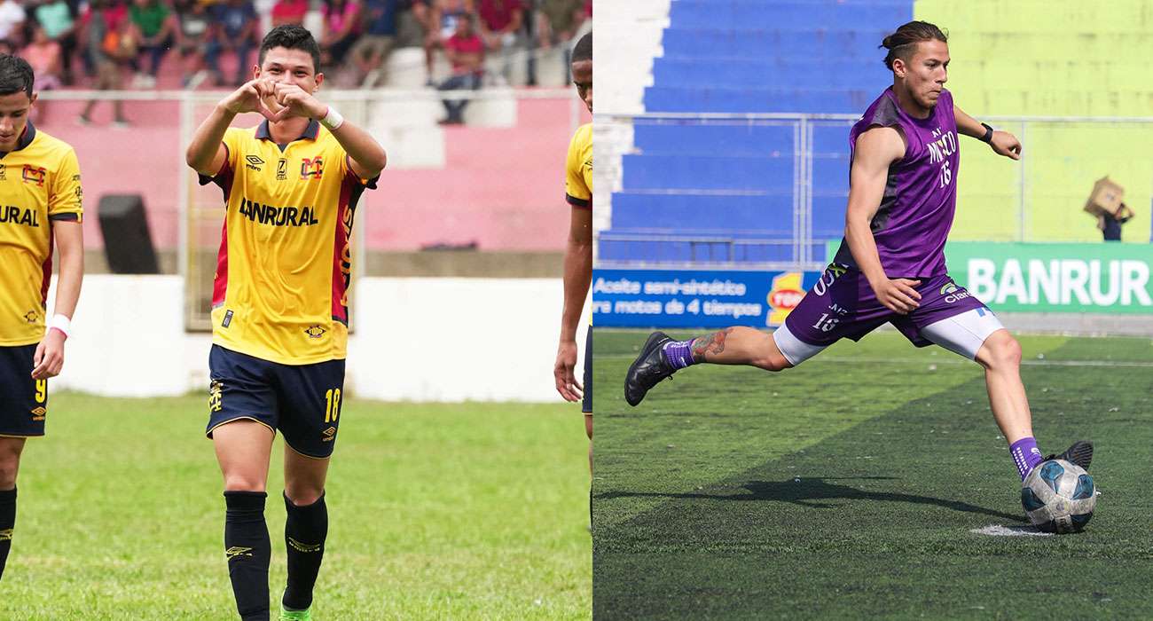 Jonathan Franco y Jeshua Urizar,