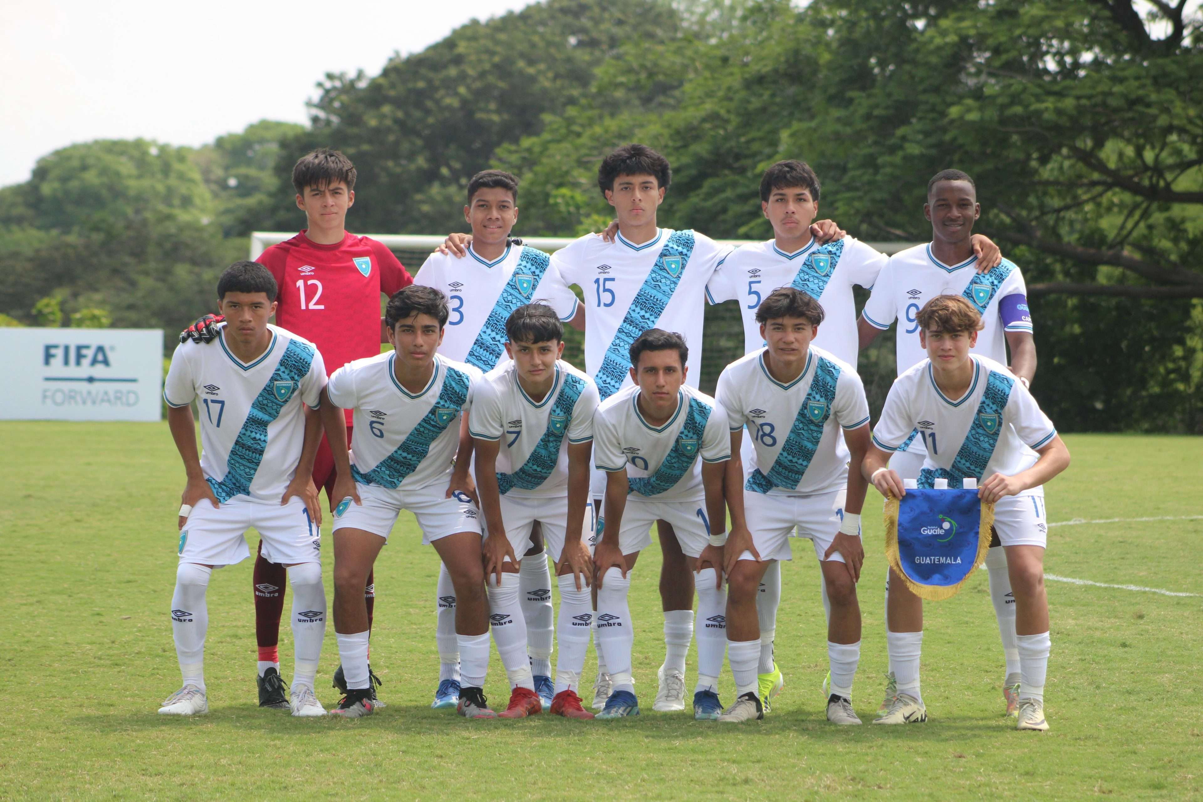 Selección Sub 16 de Guatemala vs Honduras