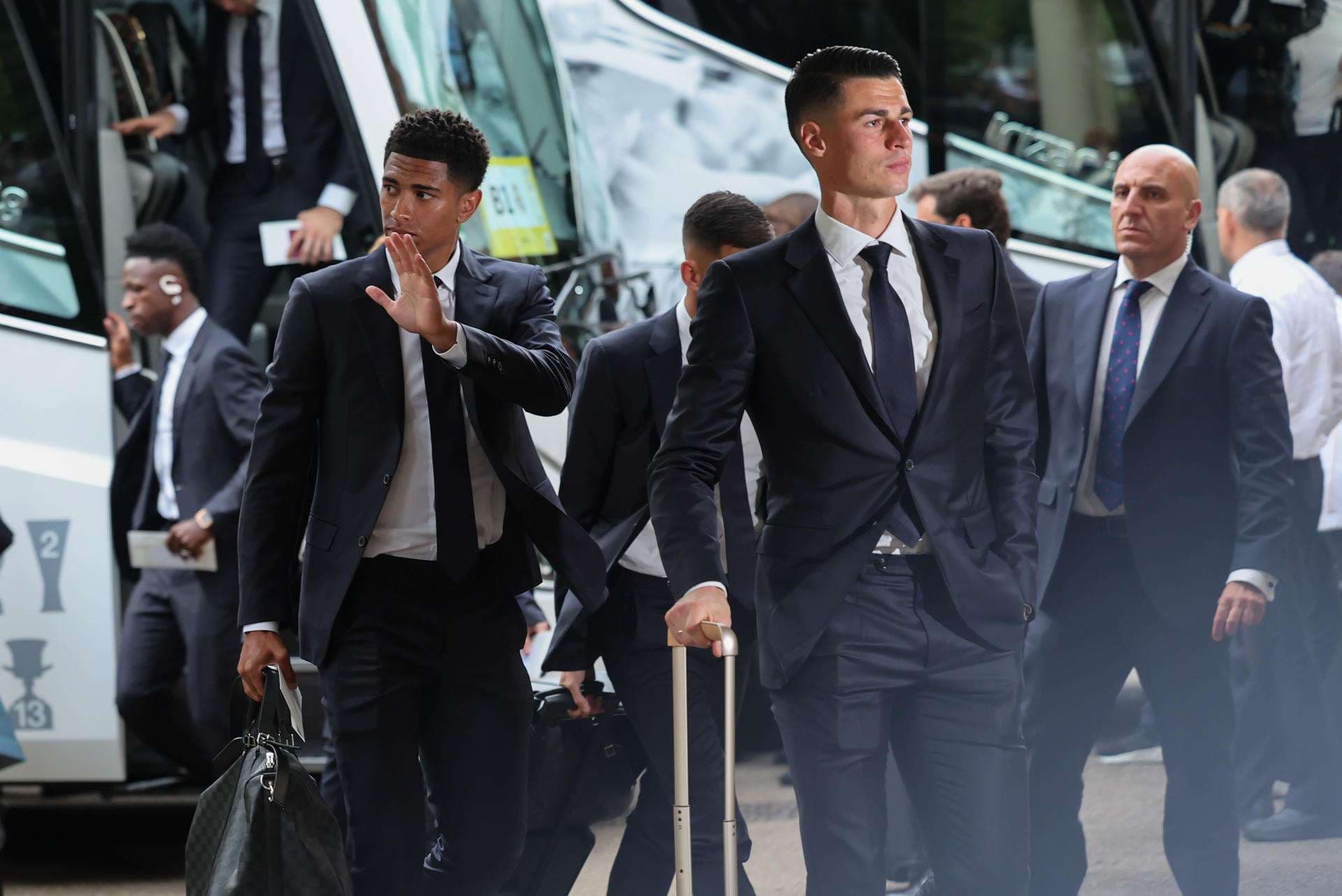 Real Madrid llega a Londres para la final de la Champions League