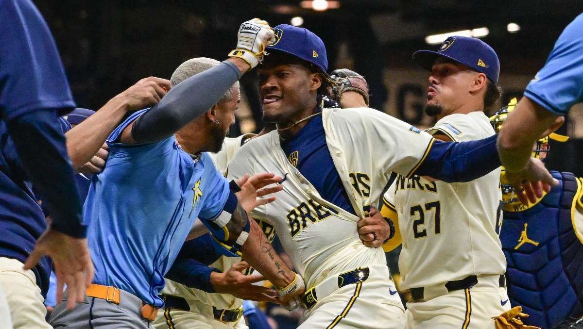pelea rays brewers