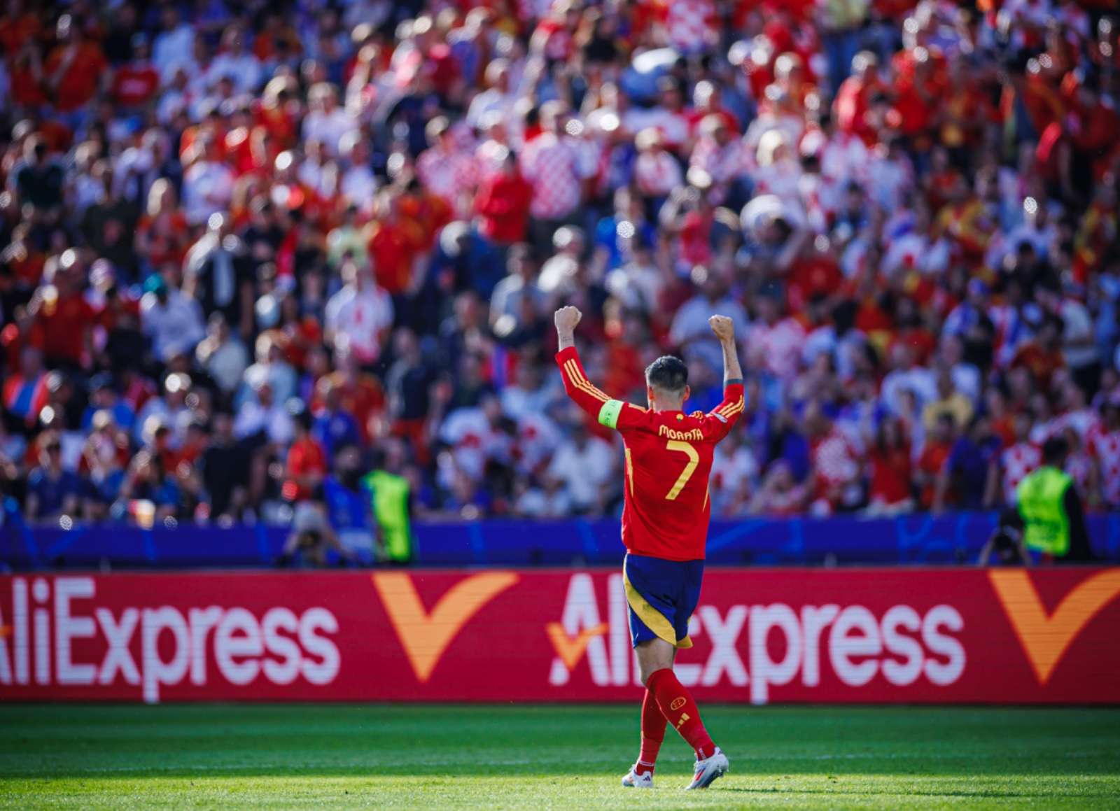 España con gran primer tiempo y vence a Croacia en la Eurocopa