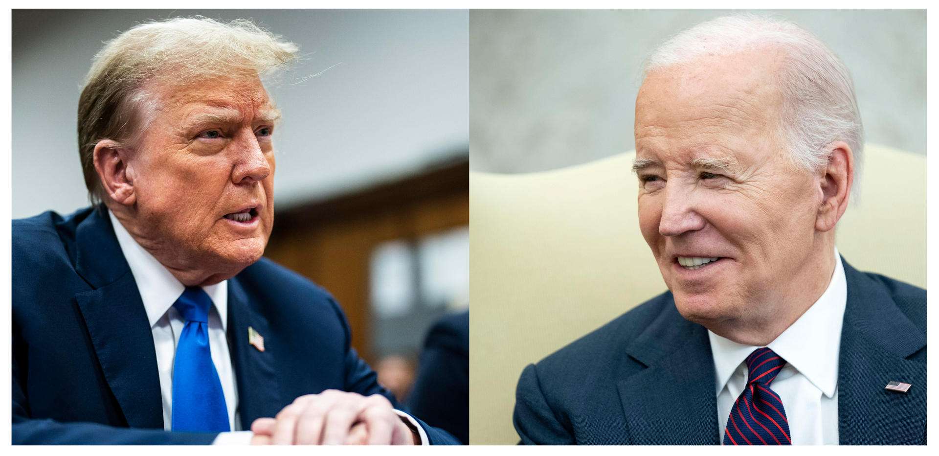 Biden y Trump se citan a un debate histórico, que vendrá lleno de ataques personales