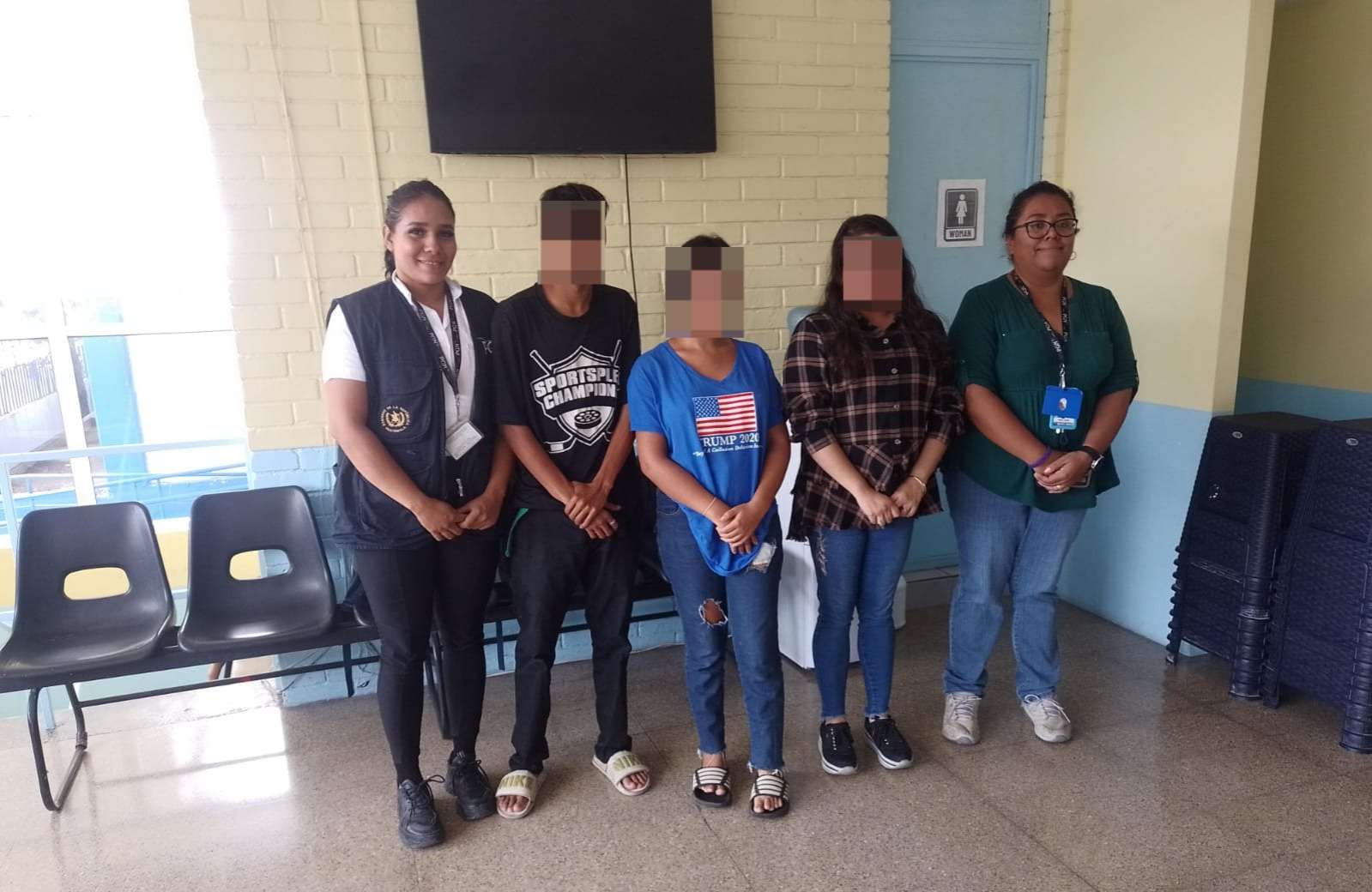 PGN Petén brinda refugio a tres adolescentes migrantes hondureños