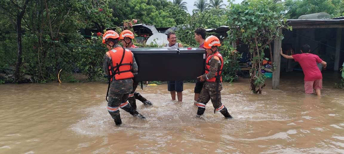 Las fuertes lluvias en Guatemala dejan al menos diez muertos y aldeas inundadas