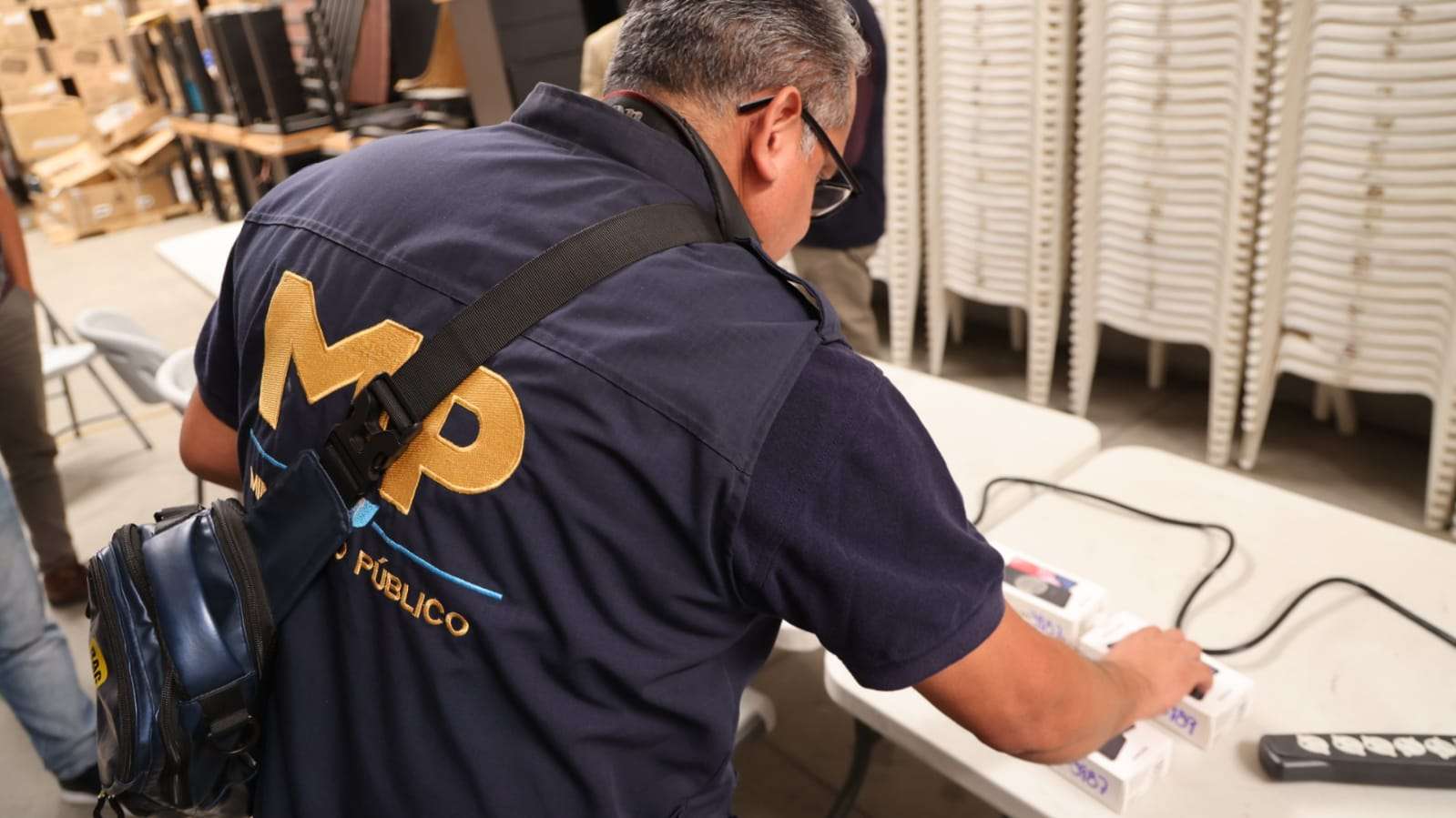 MP realiza allanamiento en bodegas del TSE por caso TREP