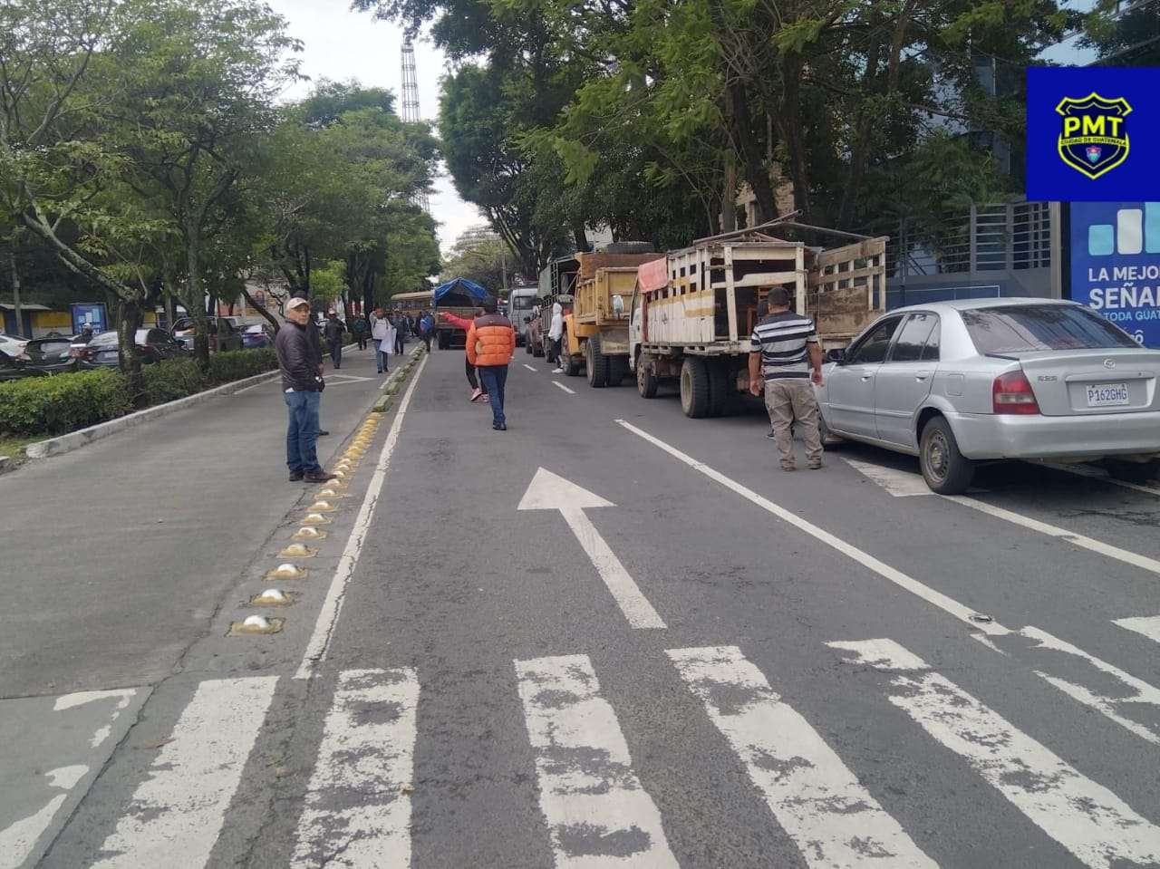 manifestación transitogt zona 9