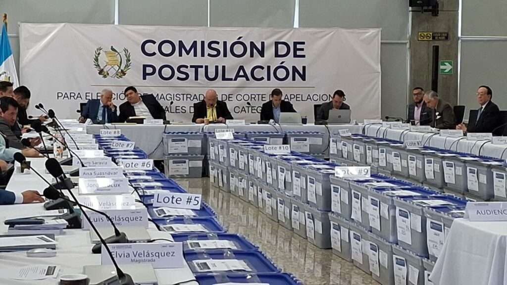 Comisión de Postulación excluye a 37 aspirantes en proceso de selección para la CSJ