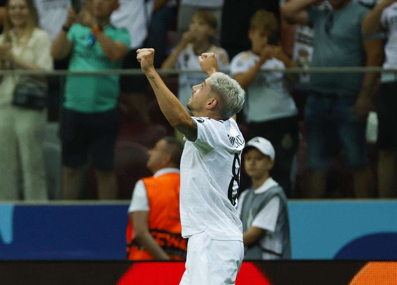 Fede Valverde: «Que disfruten, jueguen bien y los de atrás a correr por ellos»