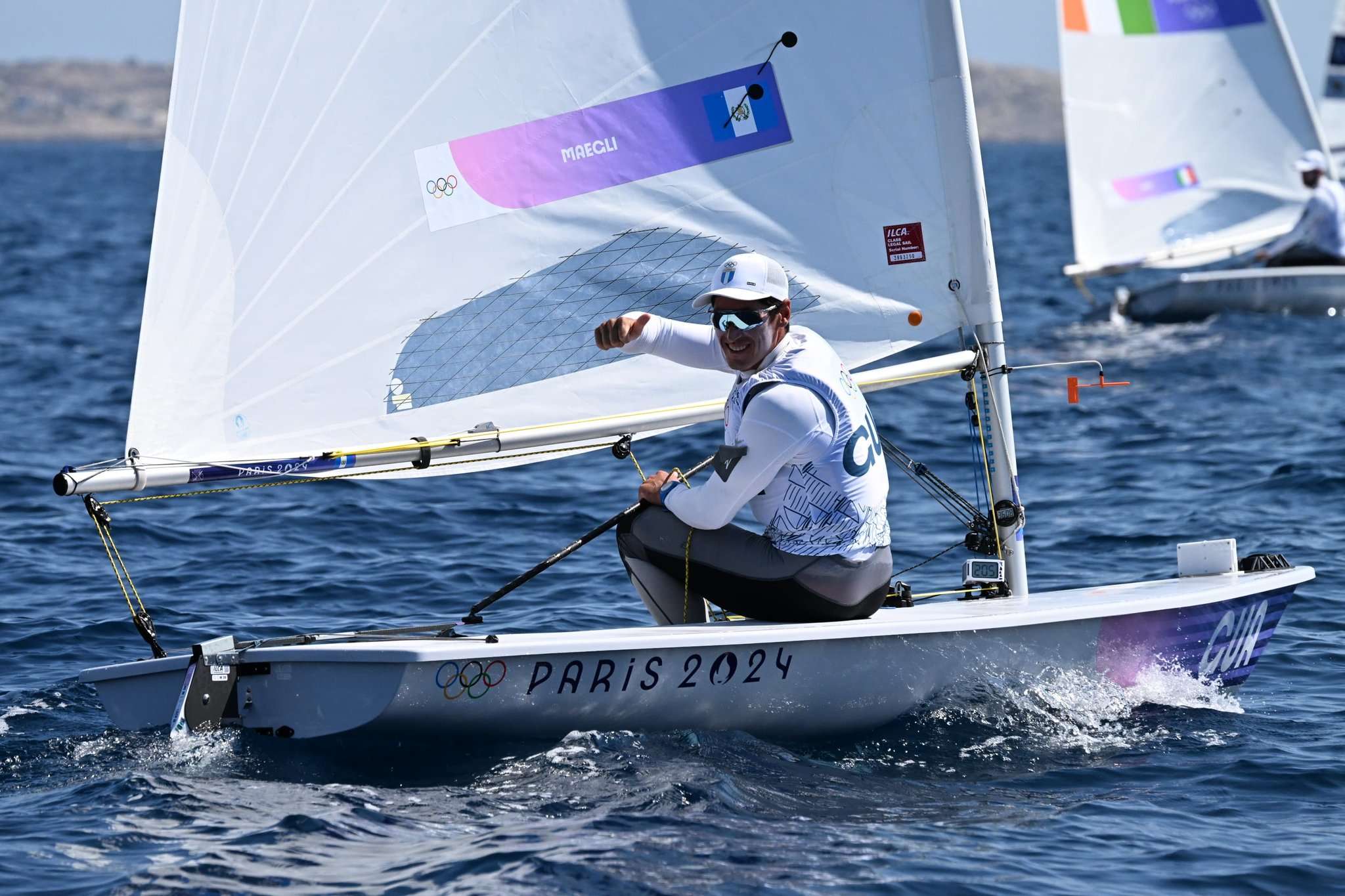 Juan Ignacio Maegli se alista para novena y décima regata del ILCA 7 tras retraso por falta de viento