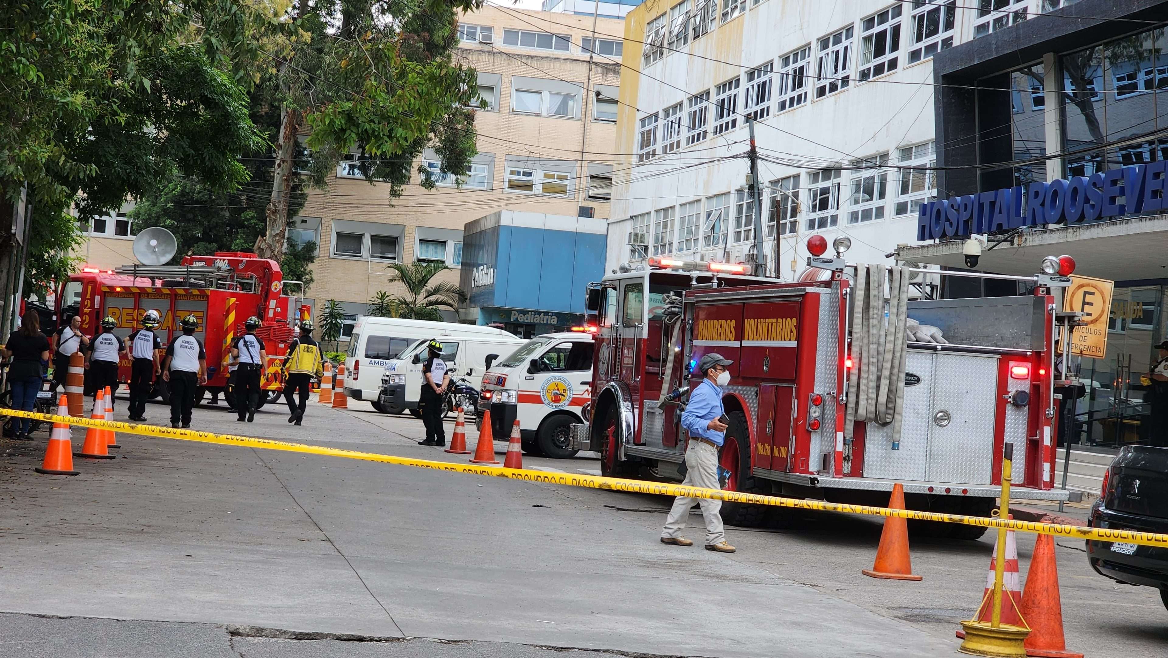 ÚLTIMA HORA | Amenaza de bomba en la unidad de medicina interna del Hospital Roosevelt
