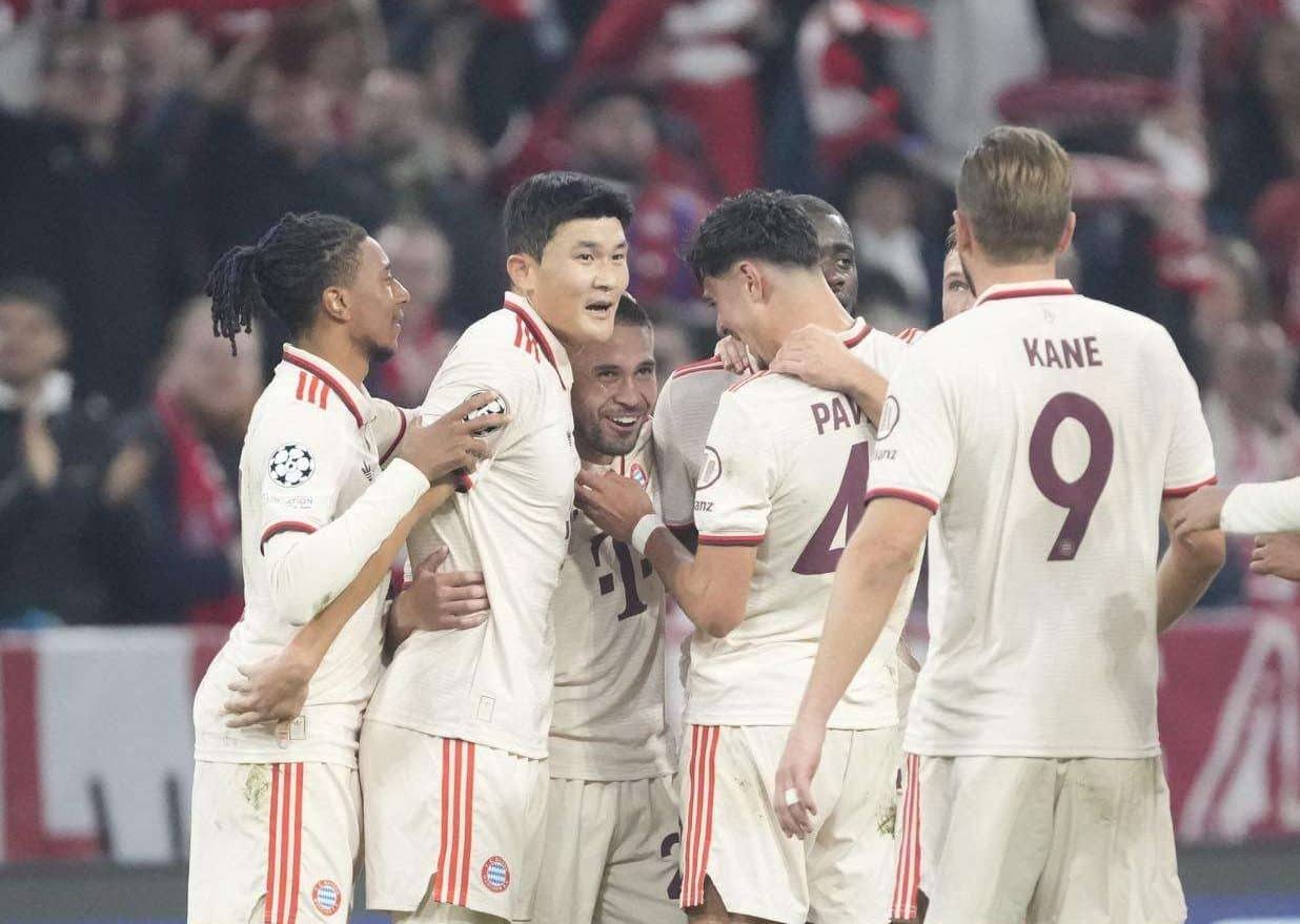 Con cuatro goles de Kane, el Bayern vence 9-2 al Dinamo Zagreb