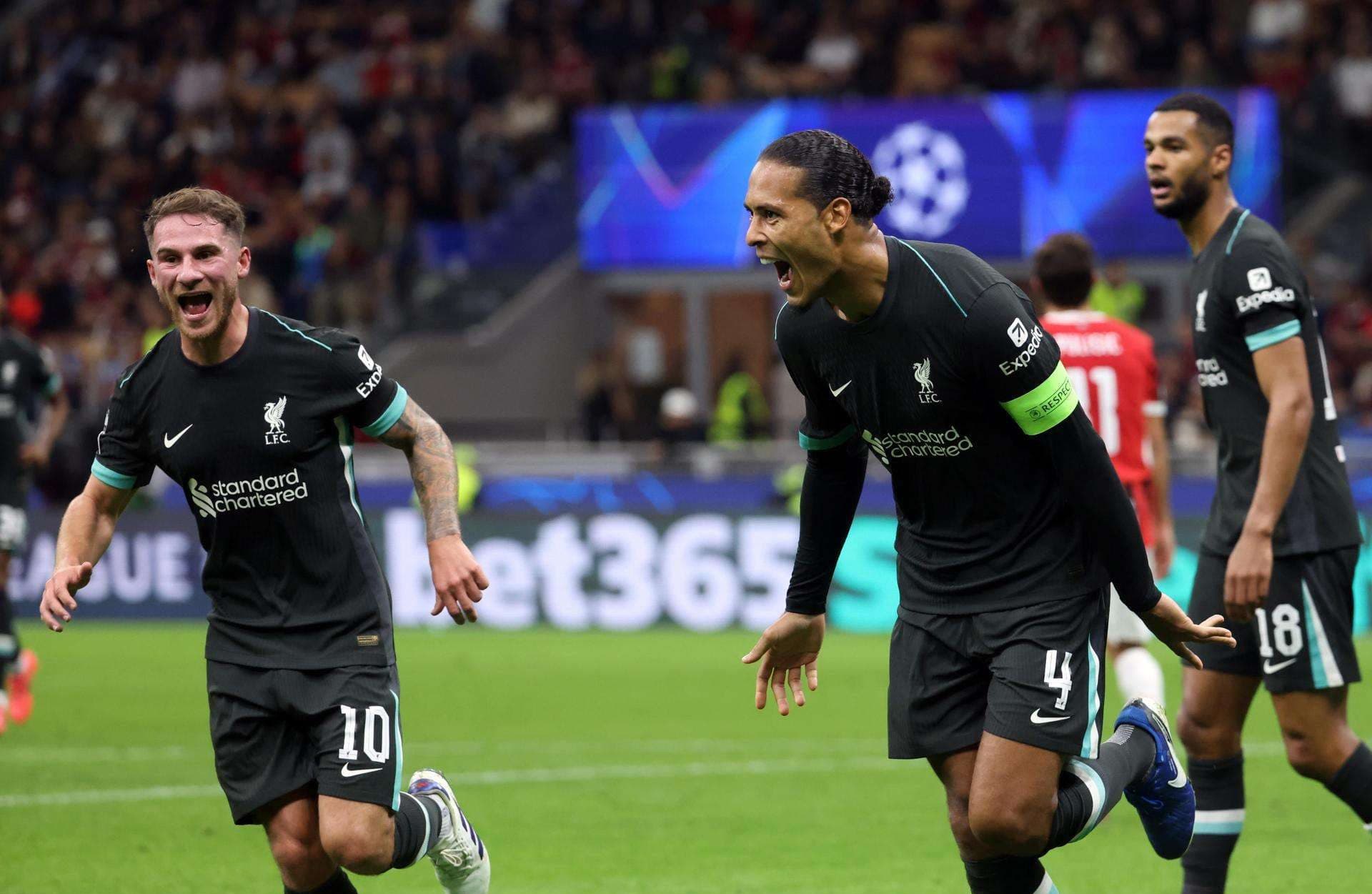 Remontada del Liverpool ante el Milan en inicio de la Champions League