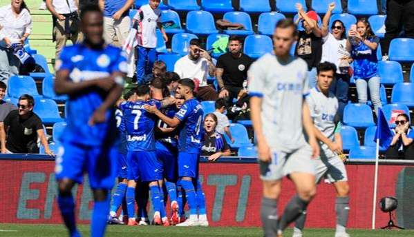 El Getafe derriba el «muro Sivera» y firma su primera victoria del curso