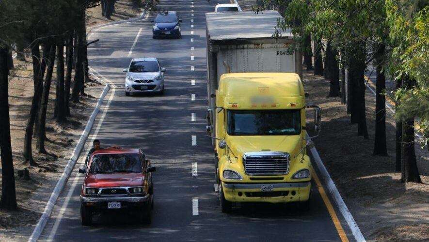 Estos son los horarios en los que circulará el transporte pesado este 16 de septiembre