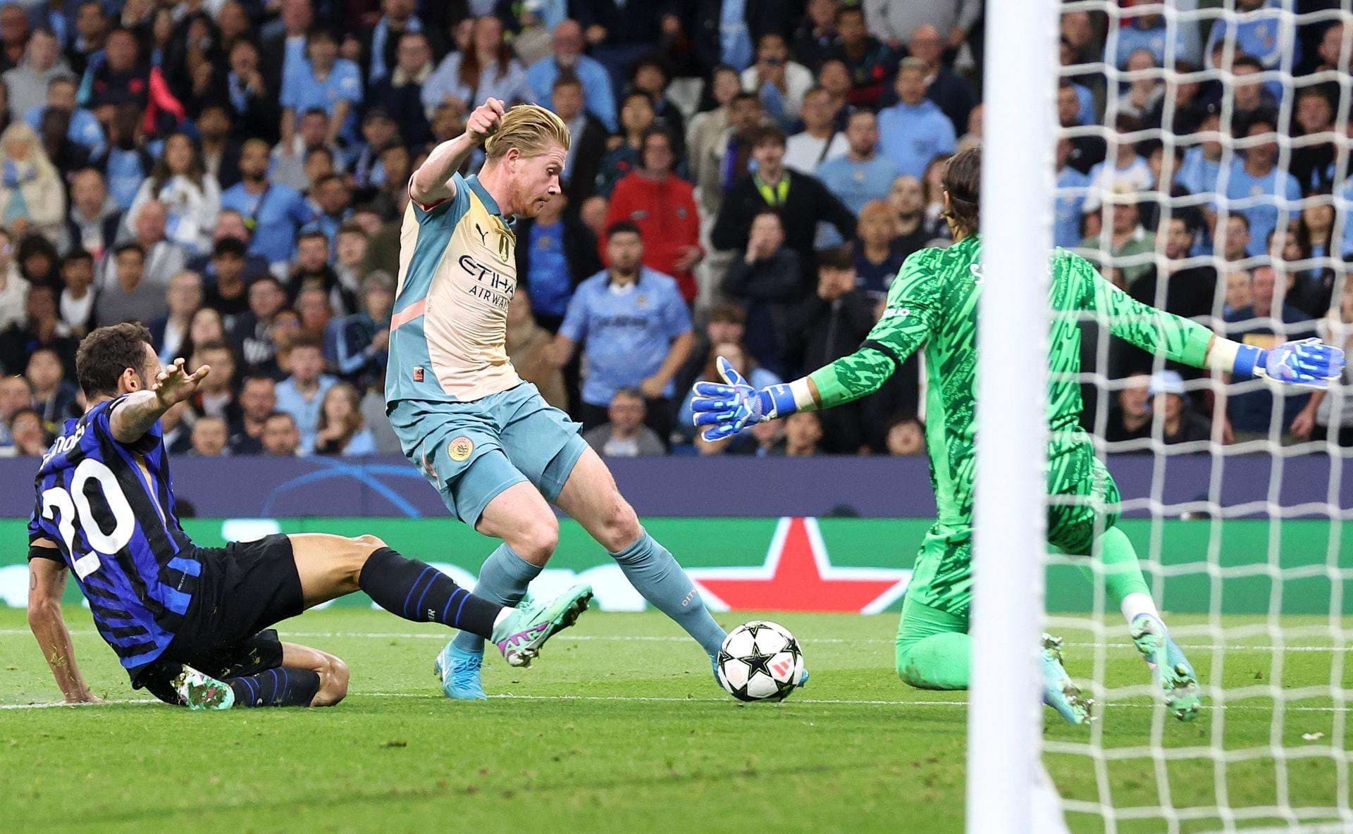 La revancha queda en tablas: Manchester City y el Inter se reparten los puntos