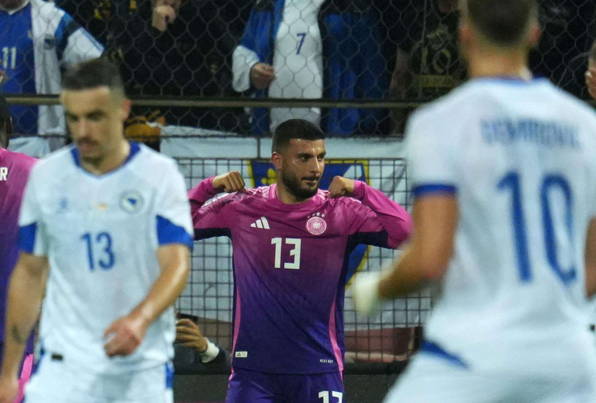 Un doblete de Undav le da la victoria a Alemania sobre Bosnia