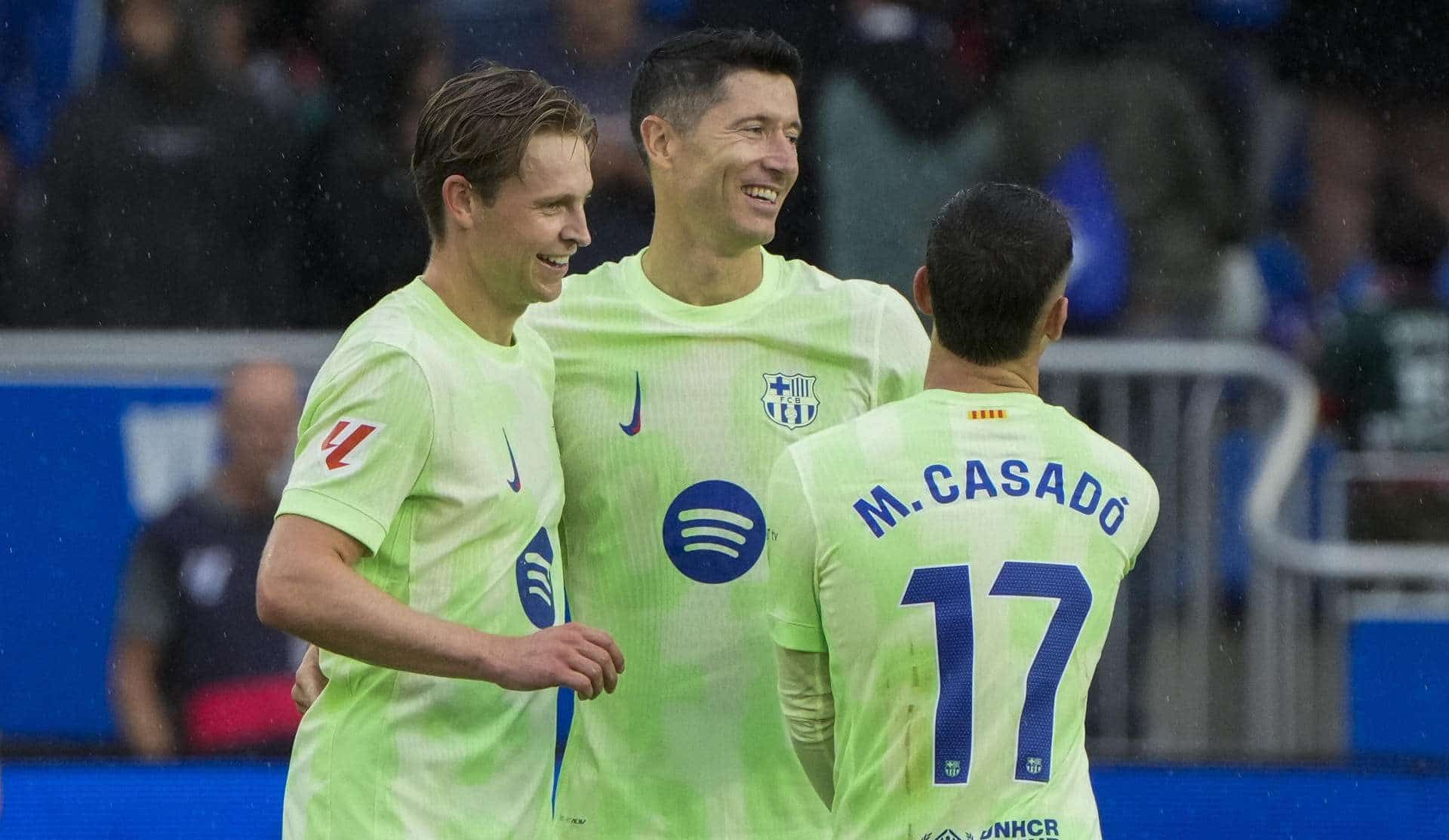 Lewandowski, eufórico: «Volveremos más fuertes después del parón»