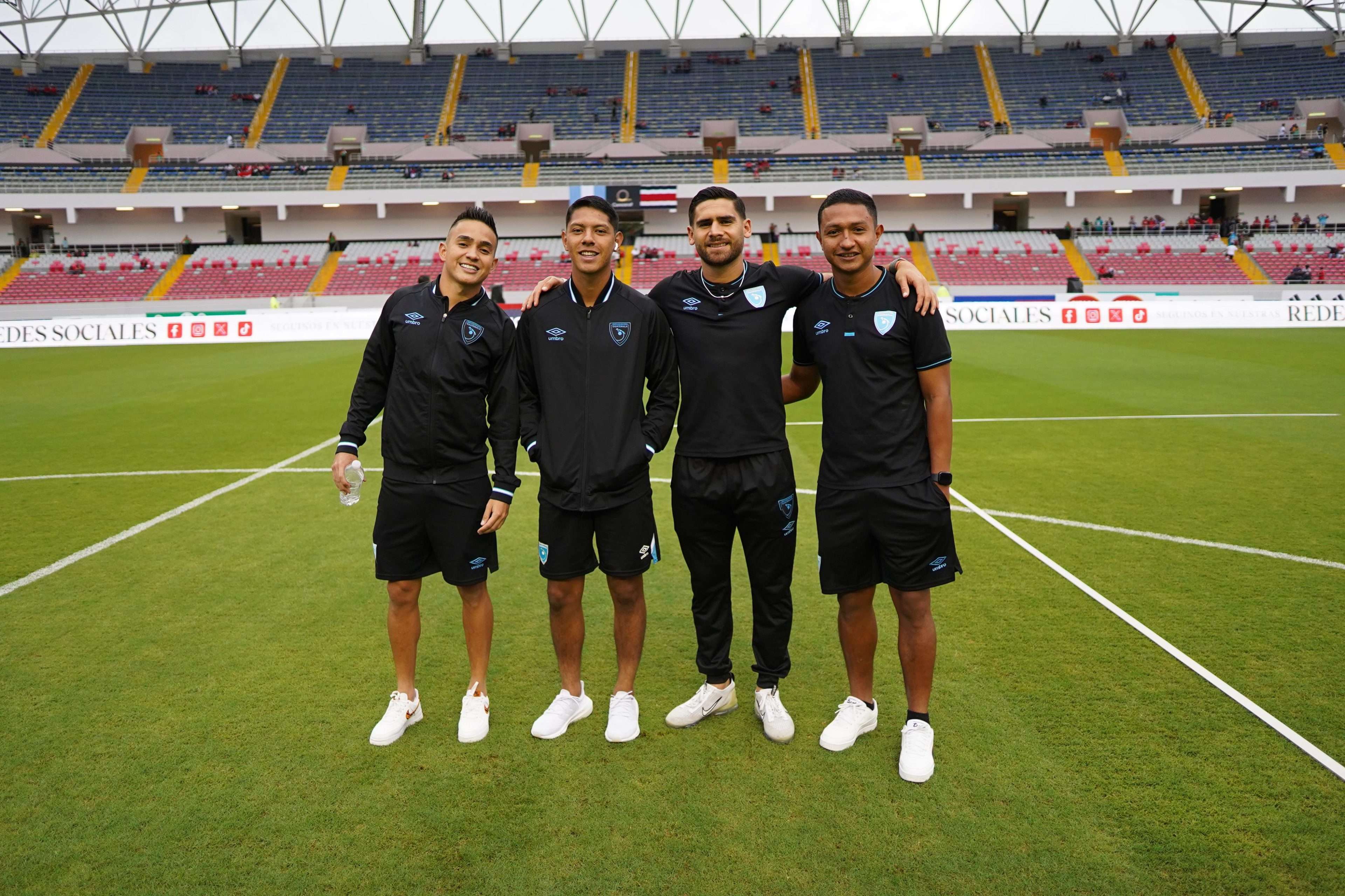 #GuateXLaRed | La selección se hace presente en el Estadio Nacional de Costa Rica