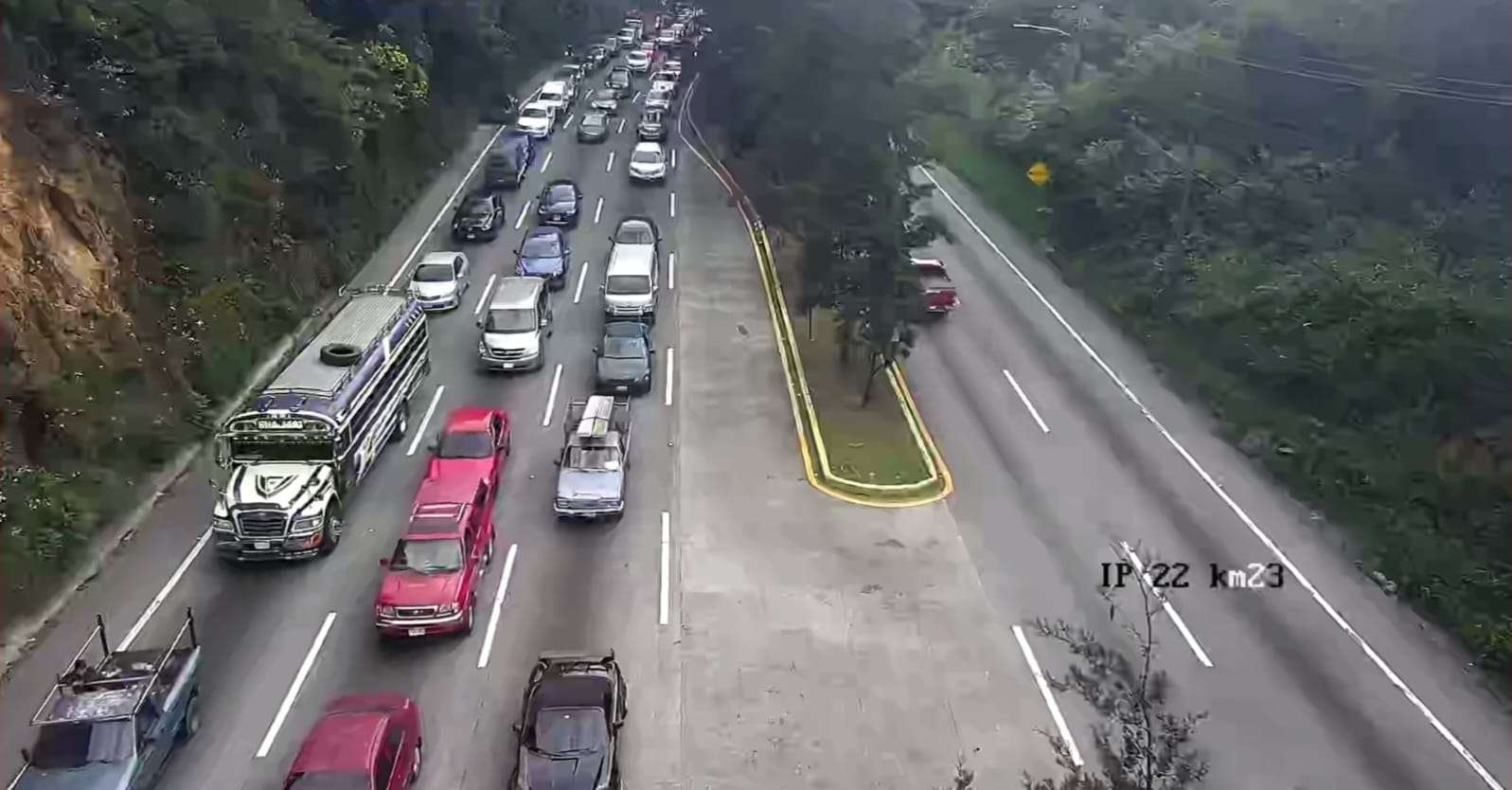 Así está el tráfico por afluencia de visitantes al Festival de las Flores en La Antigua