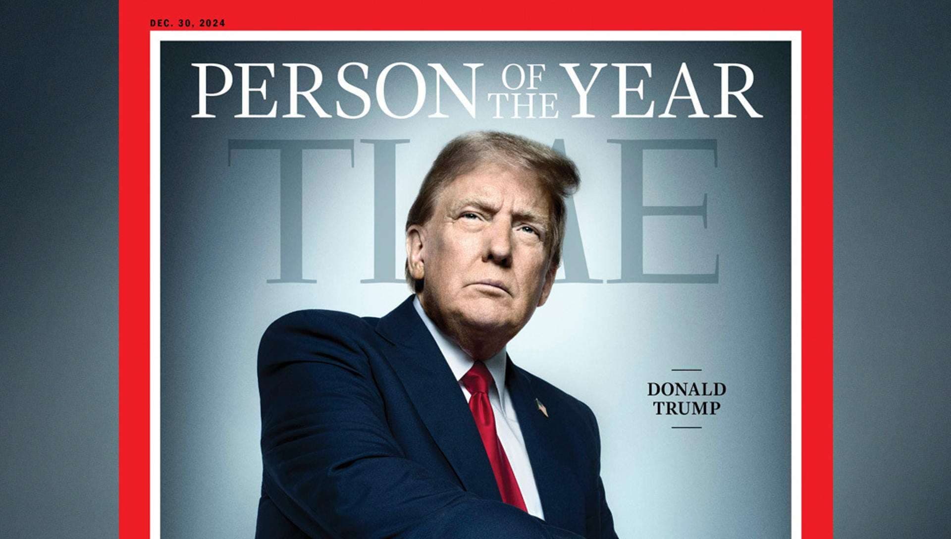 Trump agradece «honor» a TIME pero solo puede «hablar bien» del 25 % de sus portadas
