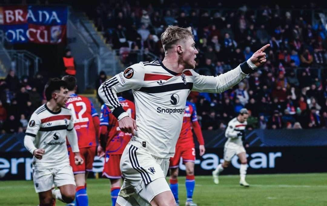 Europa League: Hojlund resucita al Manchester United