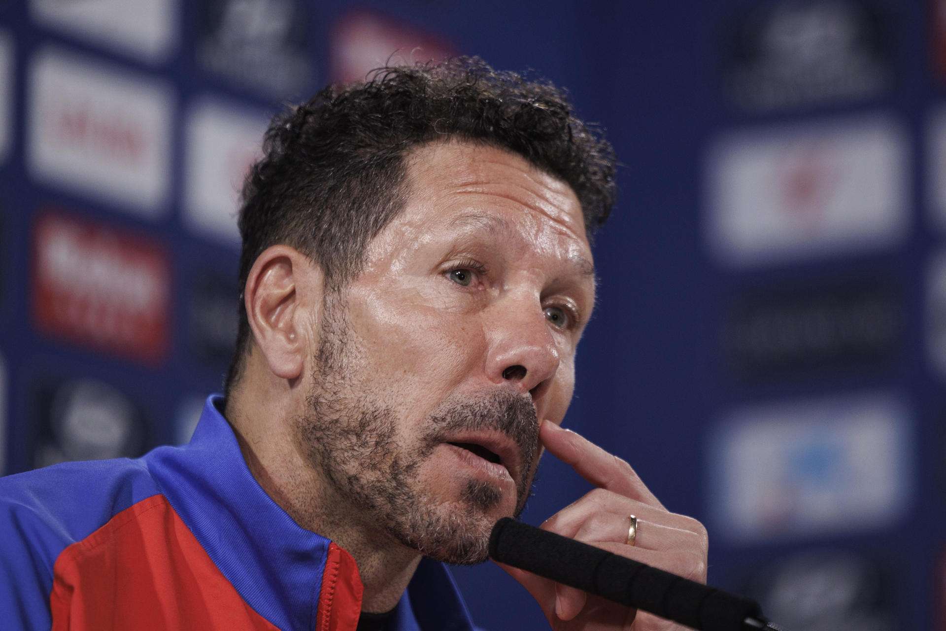 Simeone: «Sí, soy poco ambicioso, sí, seguro…»