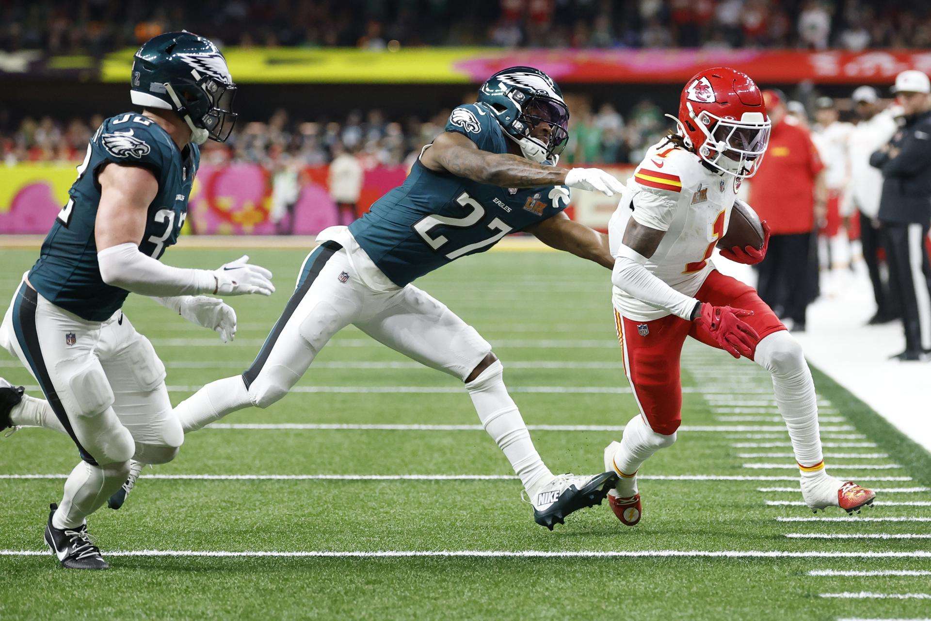 Los Eagles destrozan el triplete de los Chiefs y se toman la venganza más dulce