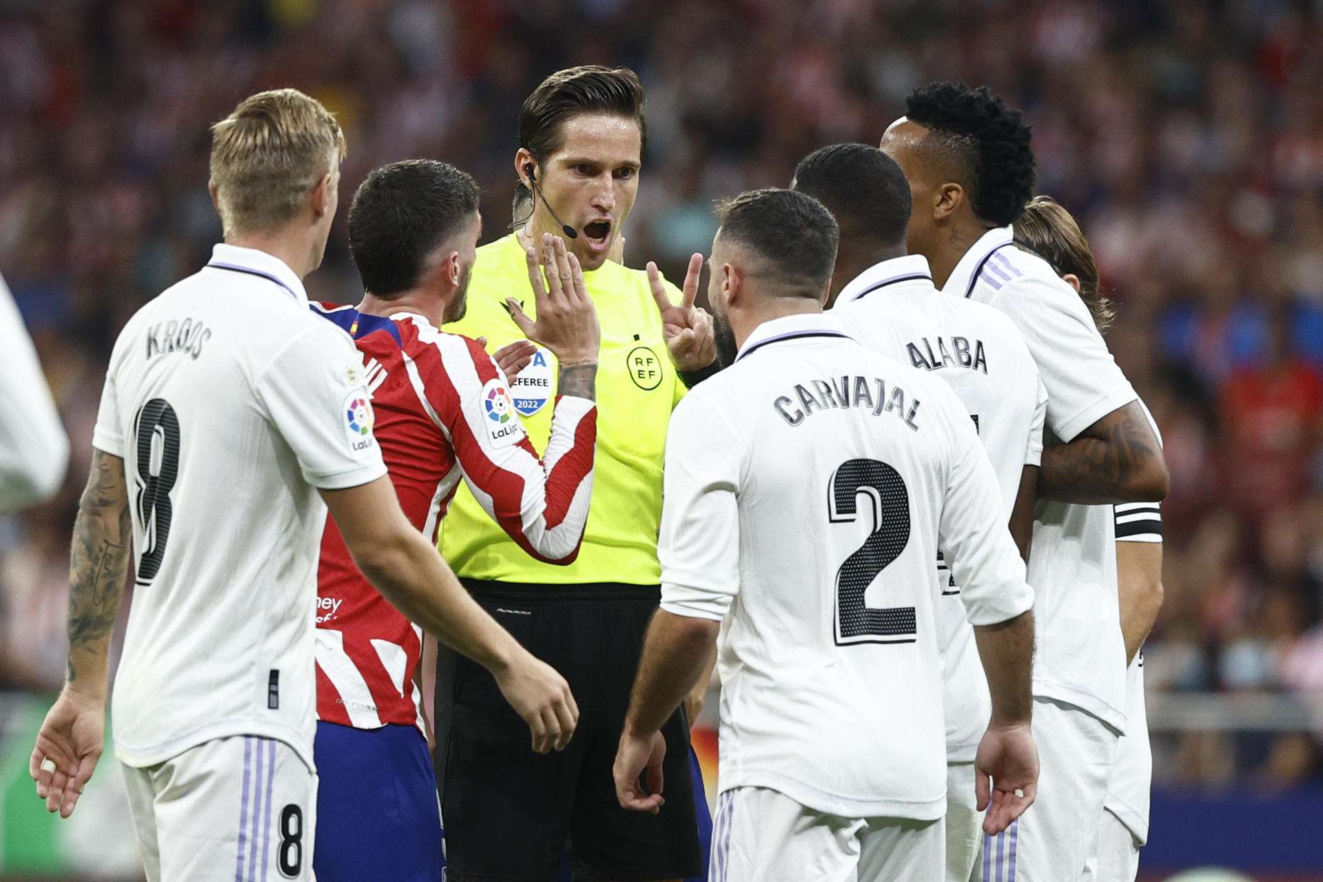 El Atlético pregunta a la RAE por ‘presionar’ o ‘coaccionar’ tras el comunicado del Madrid