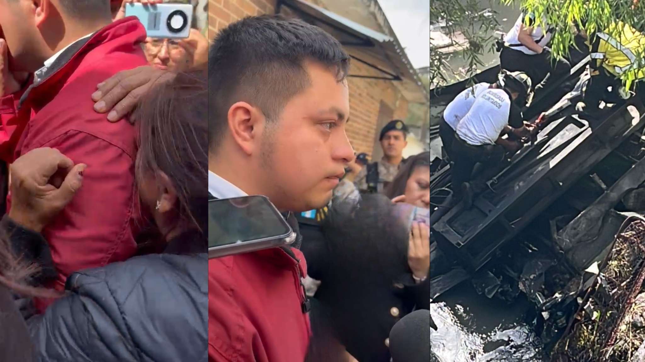 EN VIDEO | Familiar de víctimas: "Unos ángeles se despiden, eran niños muy buenos"