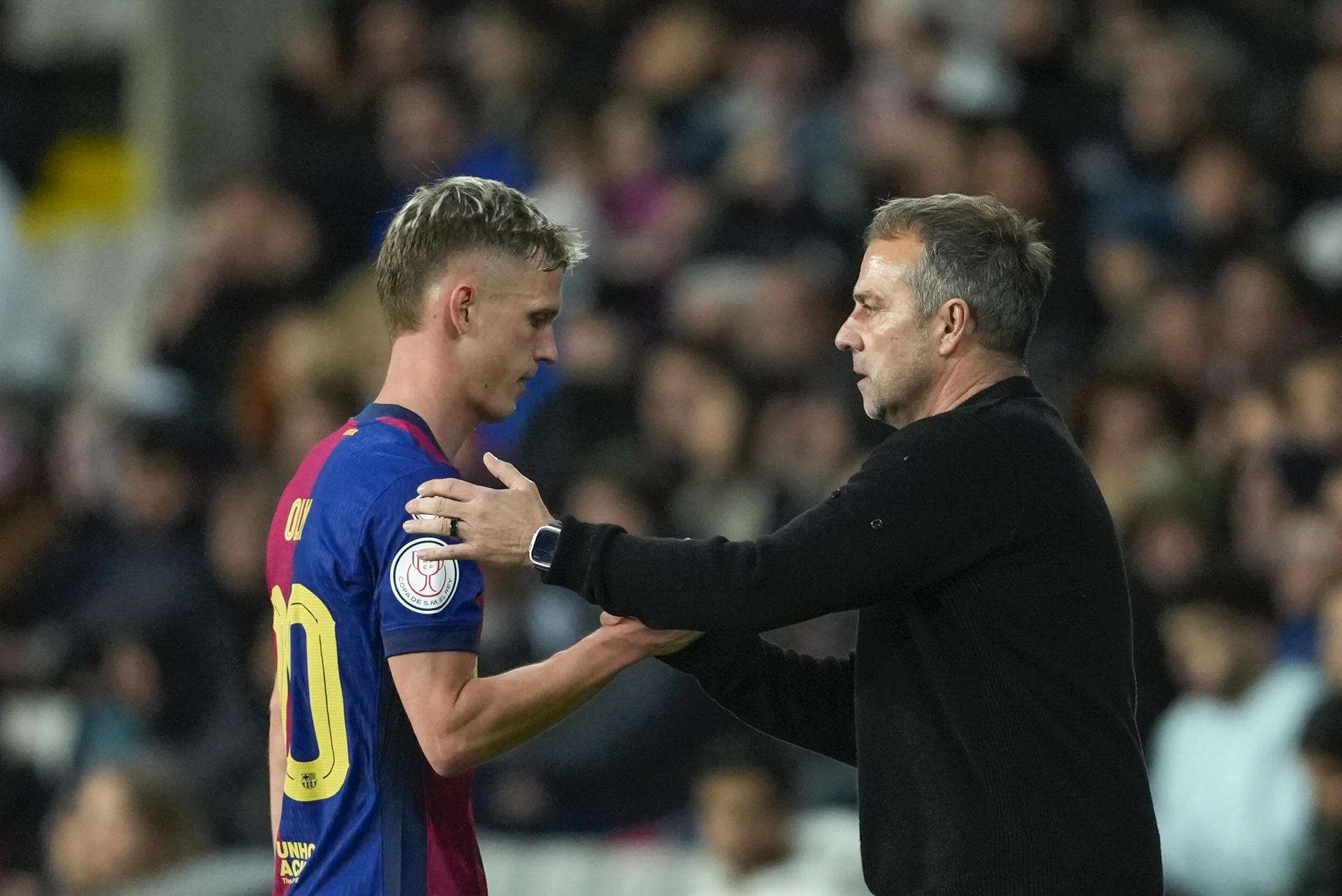 Dani Olmo: «El objetivo es ganar todos los títulos»